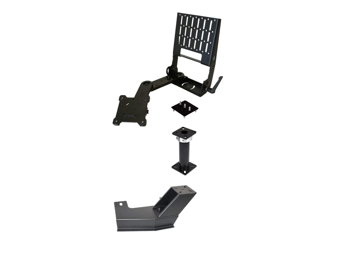 [PKG-PSM-1006-T] Standard Tablet Pedestal Mount Package for 2020-2024 Ford Interceptor Utility and Ford Retail Explorer