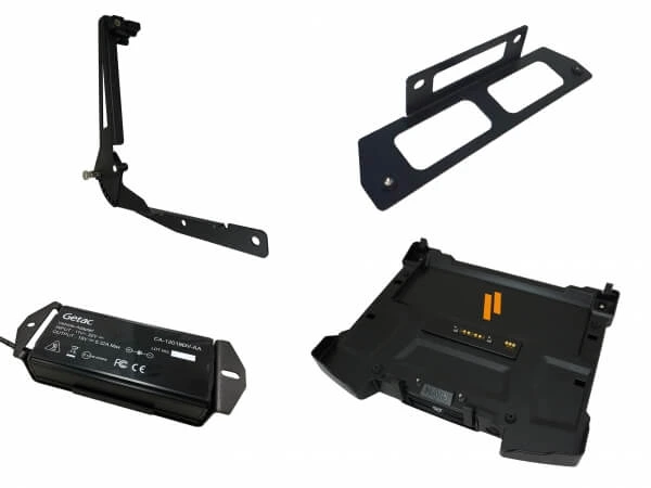 [PKG-DS-GTC-617-3] - Package – Docking Station For Getac S410 Notebook With Triple Pass-Thru Antenna Connections, External Power