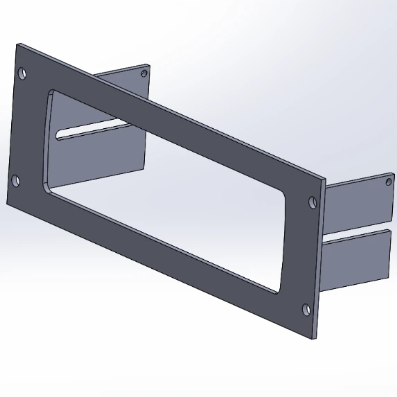 [FP-KENNX5M-R] - 3" Faceplate Kenwood NX5000 Remote Head