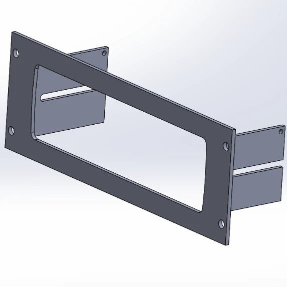 [FP-KENNX5M-R] - 3" Faceplate Kenwood NX5000 Remote Head