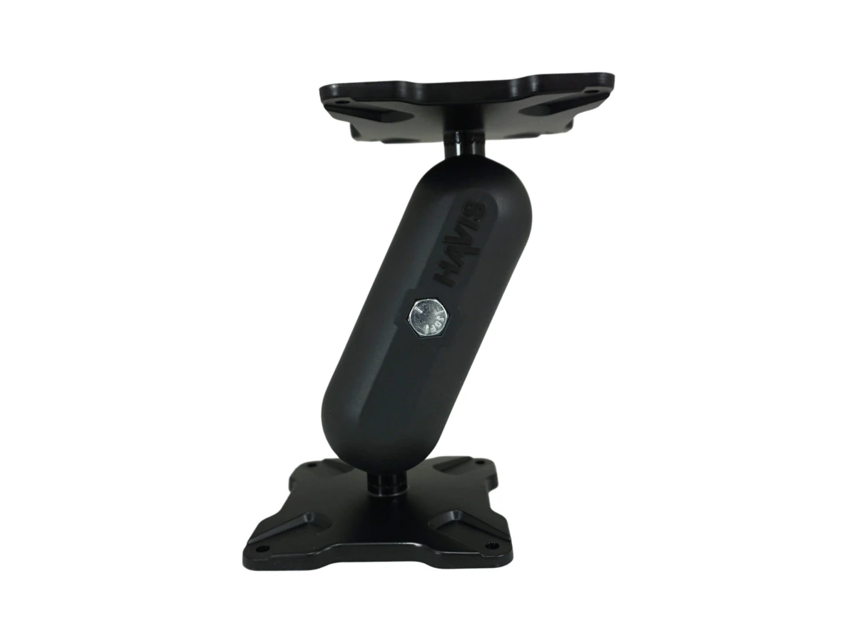 [DBM-1150-KS-0303] Dual Ball Mount with 1.50" Knob-Style Standard Housing, Two Standard VESA 75 Plates