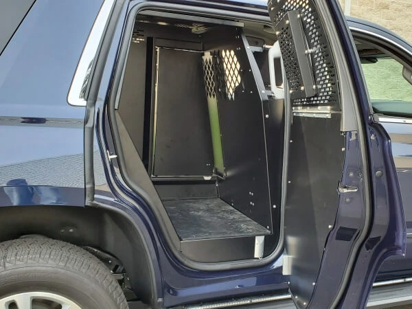 [K9-C23-XL] - OBSOLETE – Extended K9 Transport System For 2015-2020 Chevrolet Tahoe – White
