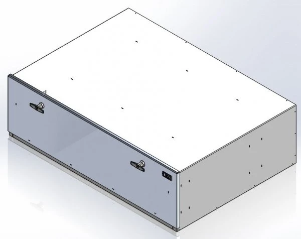 [CP-GB402812-TL] - Storage Vault, 40" W x 28" L x 12" H with two draw-tight locking handles