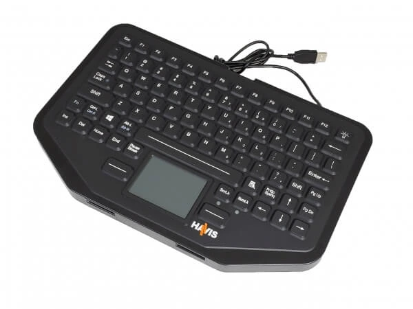 [KB-106] - Havis Rugged Keyboard with Integrated Touchpad