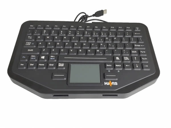 [KB-106] - Havis Rugged Keyboard with Integrated Touchpad