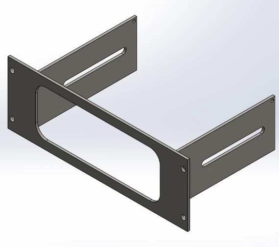[FP-BK-KNGM150-D] - 3" Faceplate Bendix King M150 One-Piece Unit