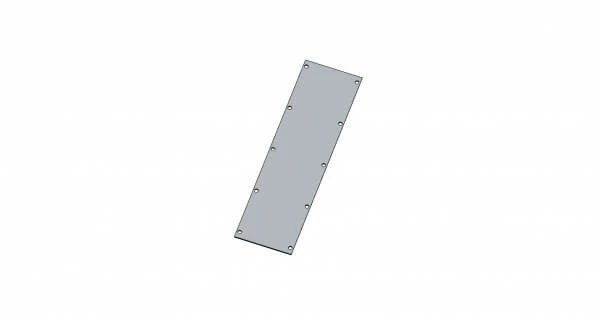 [C-FPW-130] - 13" Filler Plate for Wide VSW Consoles