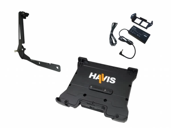 [PKG-DS-GTC-1207] - Package – Cradle For Getac B360 and B360 Pro Laptops With External Power Supply & Screen Support