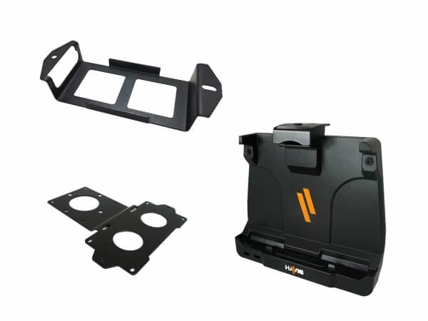 [PKG-DS-GTC-1103] - Package – Cradle For Getac UX10 Tablet With Power Supply Mounting Brackets