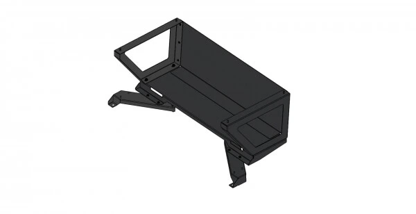 [SBX-5006] - Raised Modular Storage Drawer Mount for 2020-2024 Ford Interceptor Utility