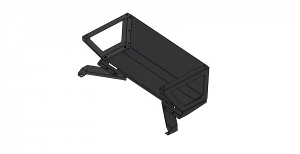 [SBX-5006] - Raised Modular Storage Drawer Mount for 2020-2024 Ford Interceptor Utility