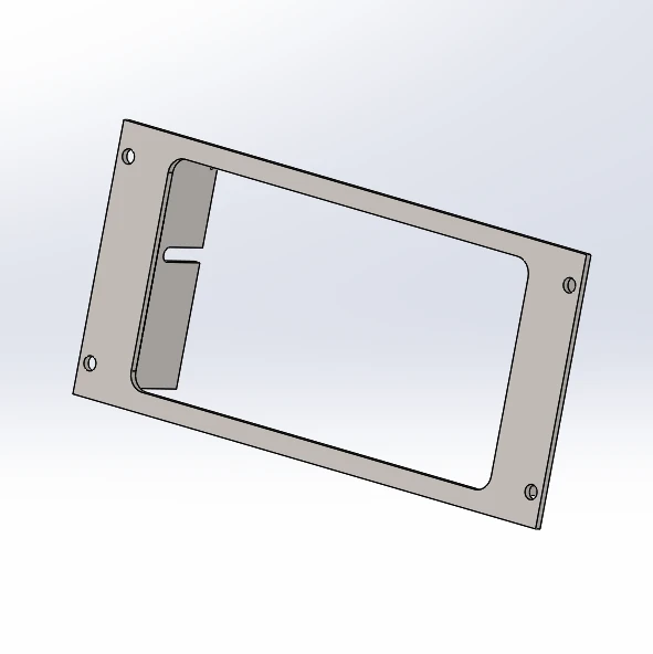 [FP-WCENCOM-JD] - 4" Faceplate Whelen Cencom Sapphire