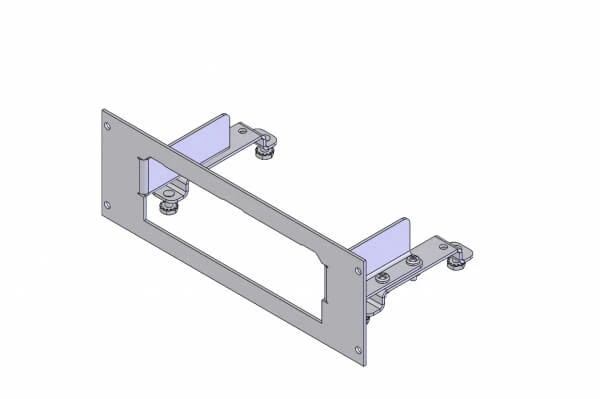 [C-EB30-VHD-1P] - 1-Piece Equipment Mounting Bracket, 3" Mounting Space, Fits 10-8 Video Model HD4 DVR