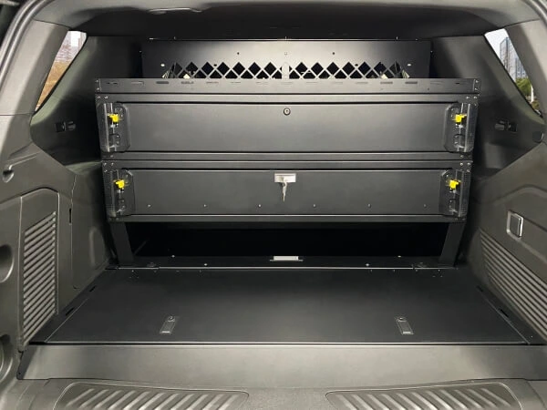 [SBX-PK3-C01-01-256-T2] - Premium 2-Drawer Package with Trunk Trays for 2021-2024 Chevrolet Tahoe