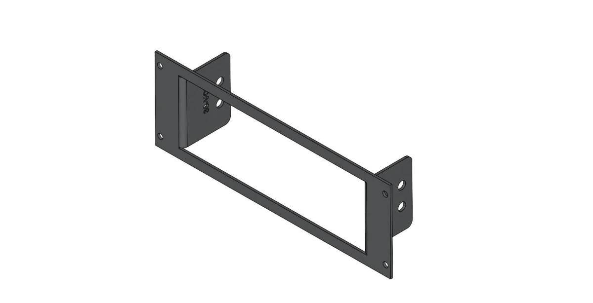 [C-EB30-VCP-1P] 1-Piece Equipment Mounting Bracket, 3" Mounting Space, Fits Vascar Plus IIIc