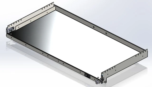 [AC-TRAY-38] - Sedan Full-Width Electronics Trunk Tray