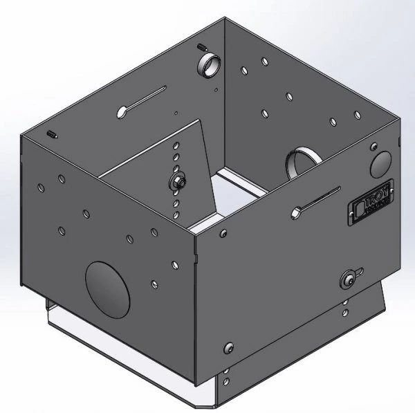 [CC-C10] - Universal 10" Two-Piece Height-Adjustable Console