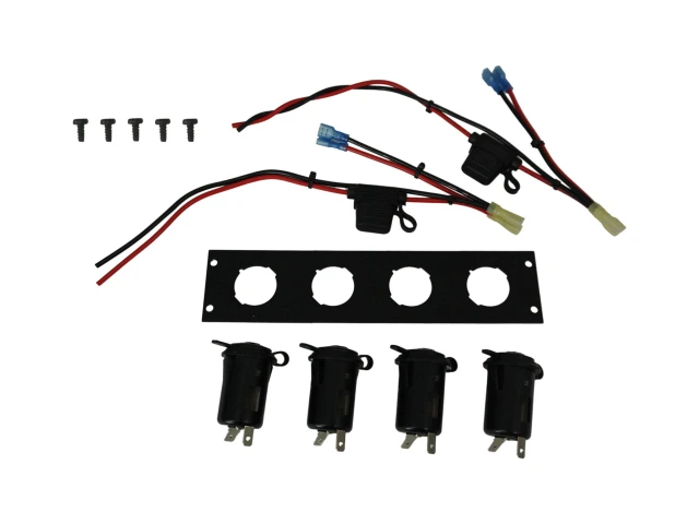 [C-LP-4] - Console Accessory Bracket Kit with 4 Lighter Plug Outlets