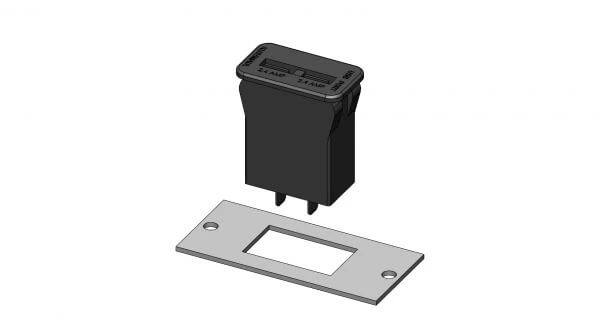 [C-W-USB] - DISCONTINUED – Single USB Bracket w/ USB Module for Wide VSW Consoles