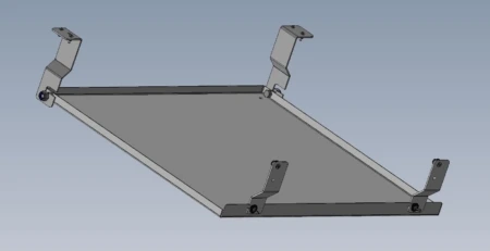[AC-21DUR-TRAY] - 2021+ Dodge Durango Electronics Storage Tray