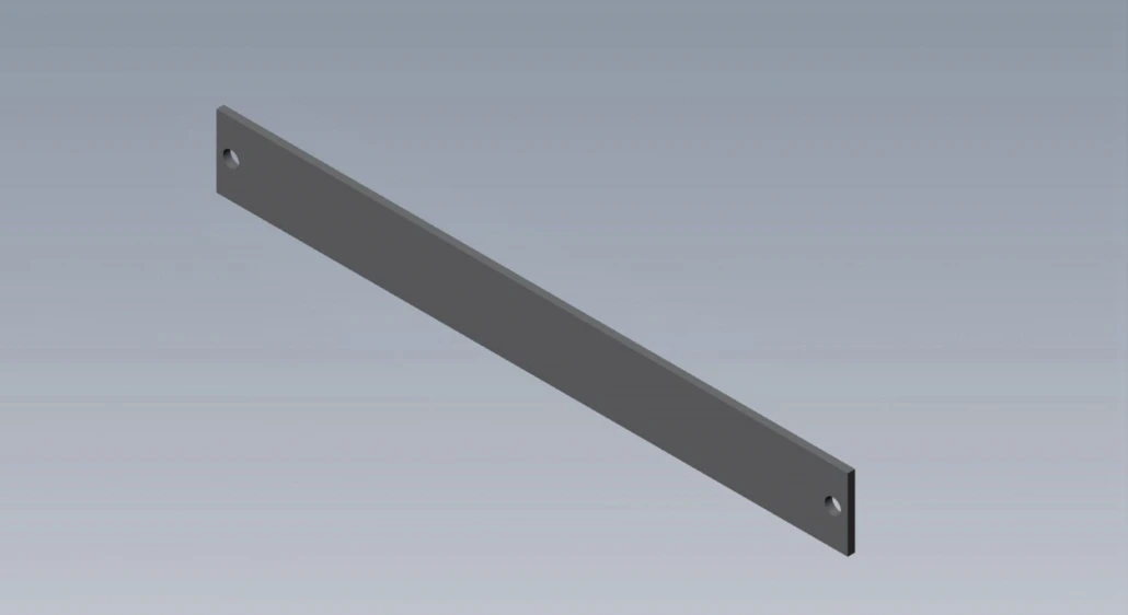 [FP-BLNK1] - 1" Blank Filler Plate