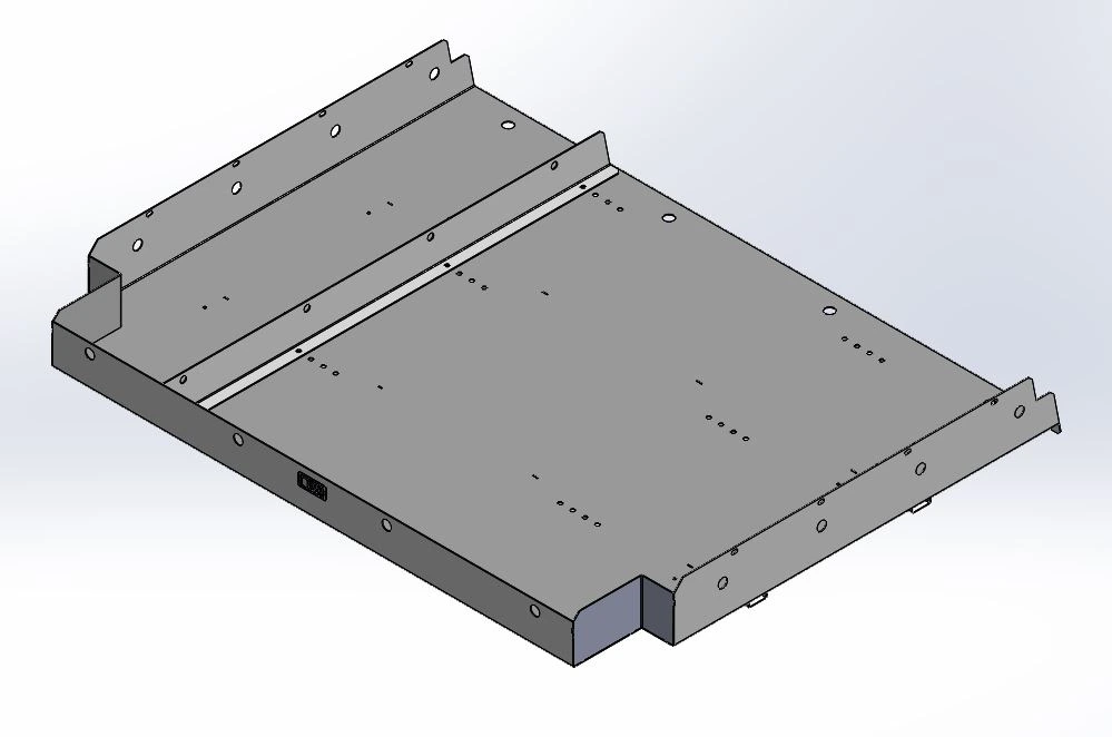 [CP-UV20-R-DECK] - 2020+ Ford Police Interceptor Utility Elevated Cargo Deck