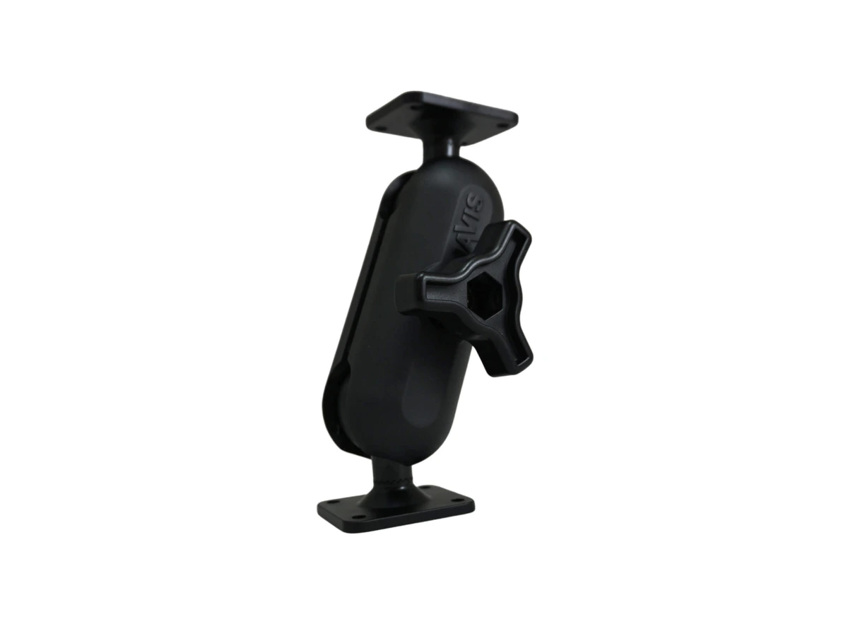 [DBM-1150-KS-0101] Dual Ball Mount with 1.50" Knob-Style Standard Housing, Two Standard AMPS Plates