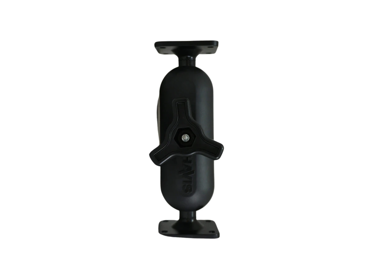 [DBM-1150-KS-0101] Dual Ball Mount with 1.50" Knob-Style Standard Housing, Two Standard AMPS Plates