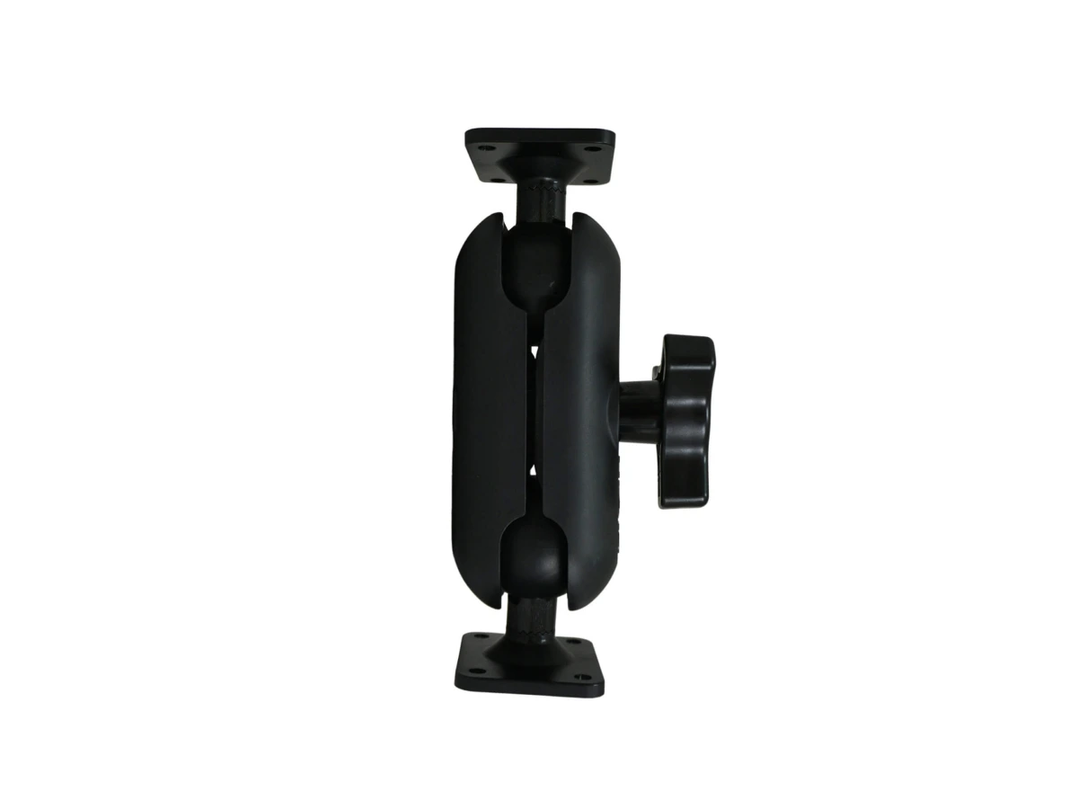 [DBM-1150-KS-0101] Dual Ball Mount with 1.50" Knob-Style Standard Housing, Two Standard AMPS Plates