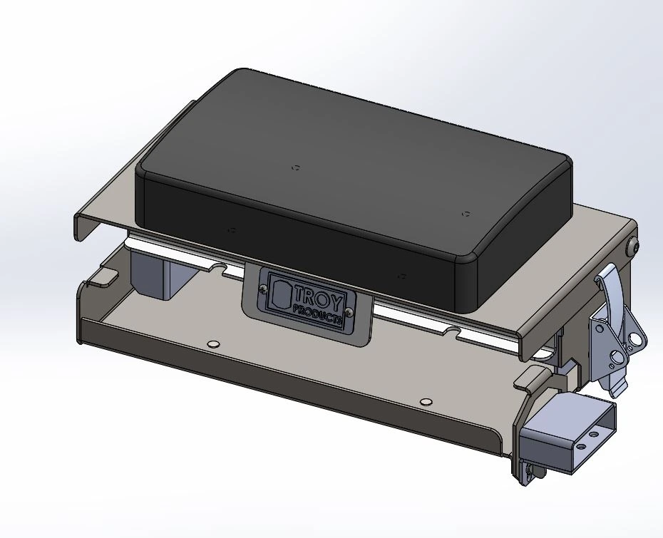 [AC-PENPRTR-L-58] - Low-Profile Console Rear Printer Mount and Printer Housing Bolts to Console