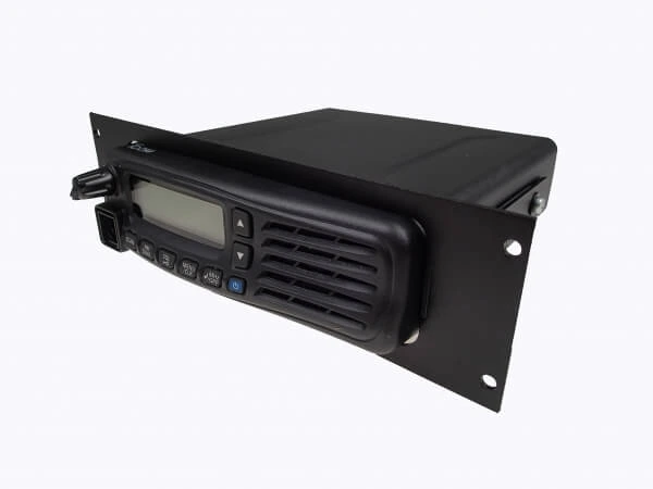 [C-EB25-A12-1P] - 1-Piece Equipment Mounting Bracket, 2.5" Mounting Space, Fits Icom America IC-A120 radio