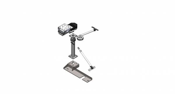 [PKG-PSM-3017] - OBSOLETE – Premium Pedestal Mount Package for 2010-2021 Nissan NV200