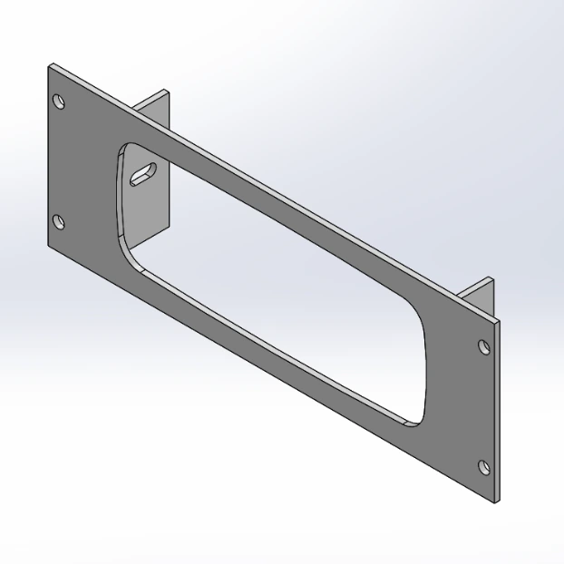 [FP-BKM150-R] - 3" Faceplate Bendix King KNG-M150-R Digital Remote Head
