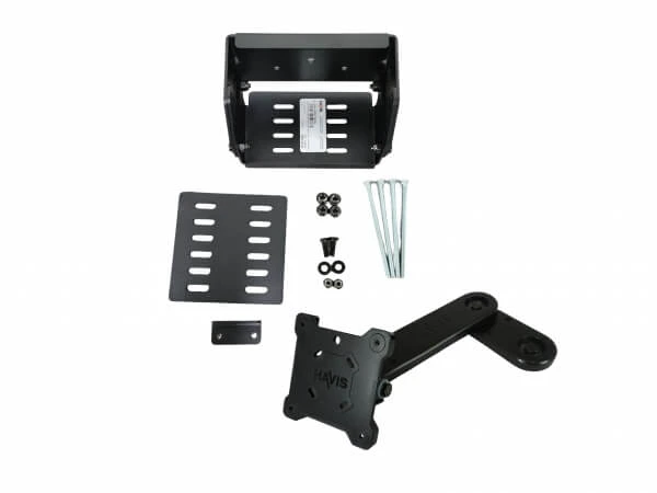 [MH-ARM-0306] - Forklift Pillar Mount & Swivel Arm For Keyboards With 3" Base & 6" Extension