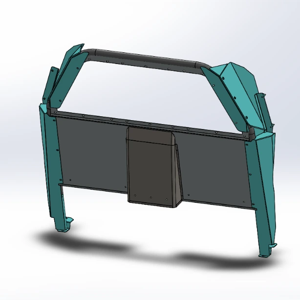 [SAB-20-FDUV] - 2020+ Ford Police Interceptor Utility Partition Mounting Kit