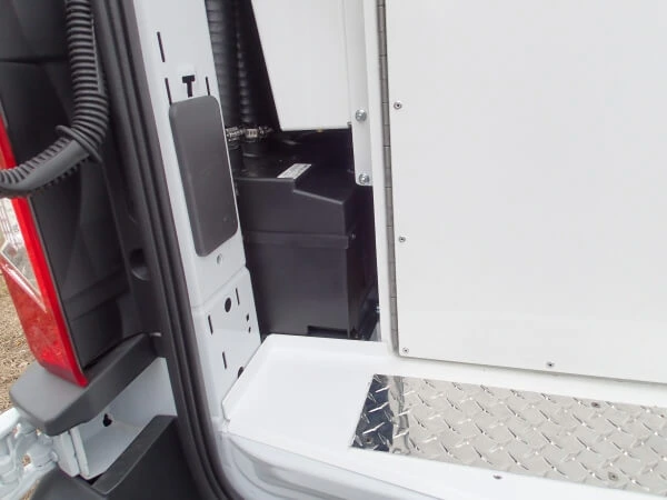 [PT-A-403] - Ford TransitDISCONTINUED – Prisoner Transport HVAC Option with OEM AC Prep Package (62C)