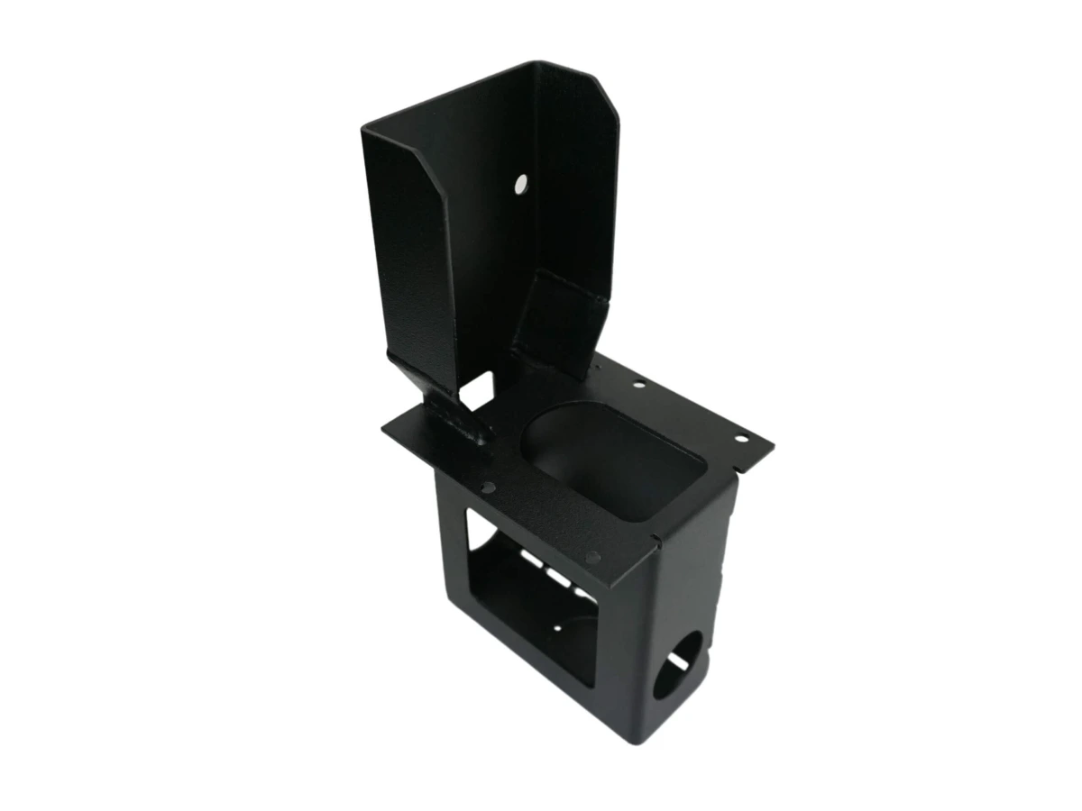 [C-FLW-4055-STR] Flashlight Charger Internal Mount Pocket for Wide Console 3.3" Mounting Space