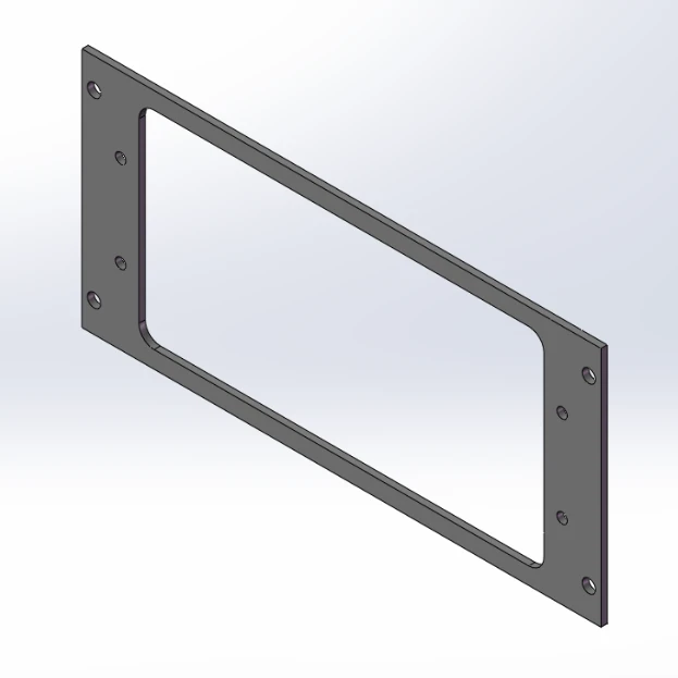 [FP-WMPC03] - 3" Faceplate Whelen MCP03 Siren Controller