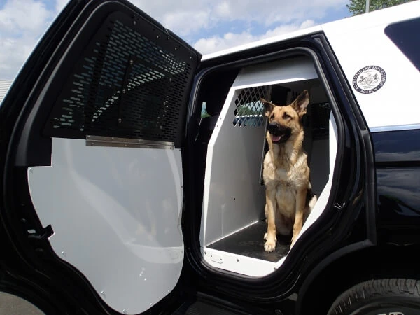 [K9-F27-XL] - Extended K9 Transport System For 2018-2024 Ford Expedition – White