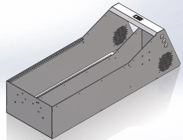 [CC-WBOS-30] - Universal 30" Wide-Body Console with Open Storage