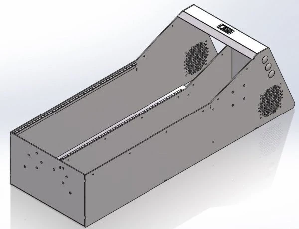[CC-WBOS-30] - Universal 30" Wide-Body Console with Open Storage