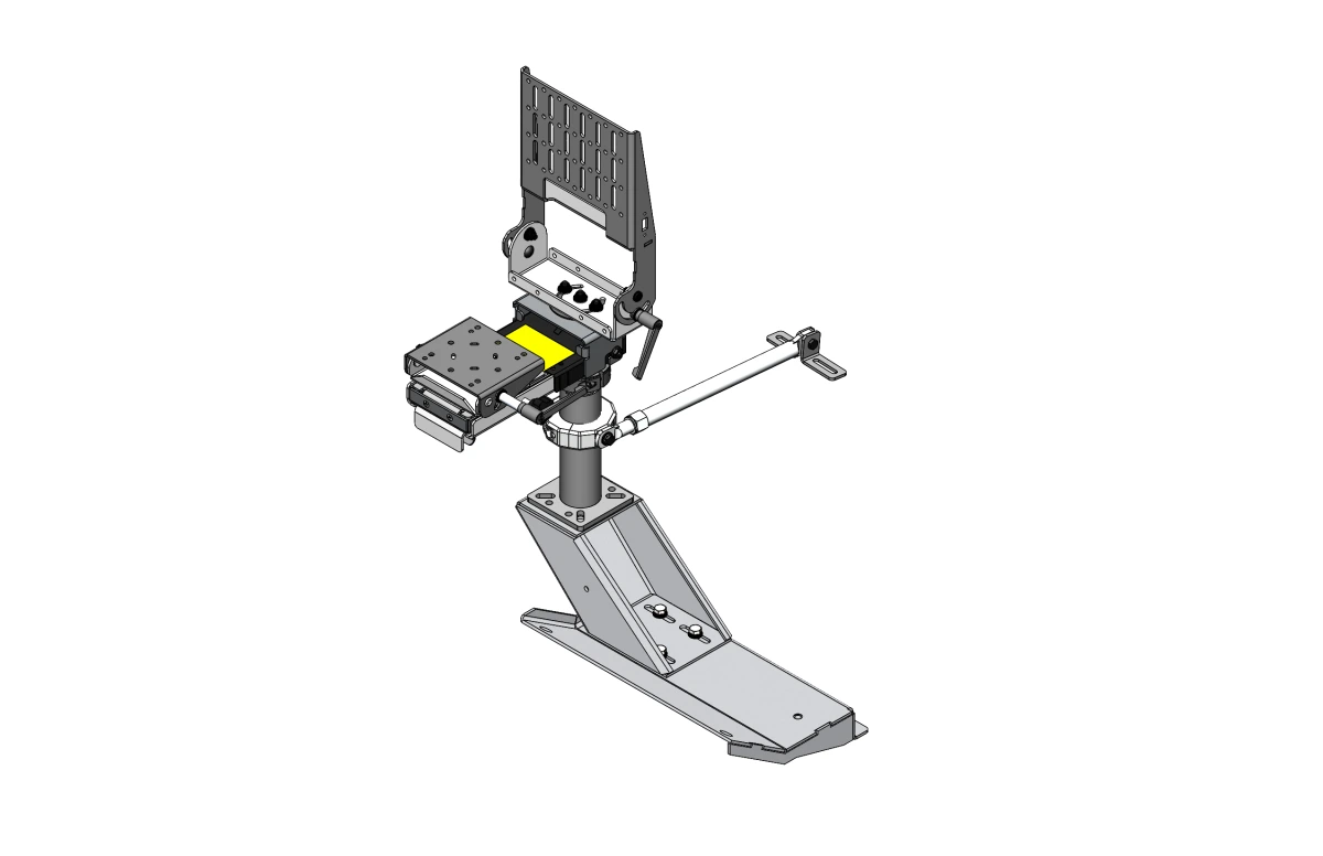 [PKG-PSM-342-T] Premium Tablet Pedestal Mount Package for 1999-2016 Ford F-250 – F-550 & 2011-2024 F-650, F-750 Chassis Cab