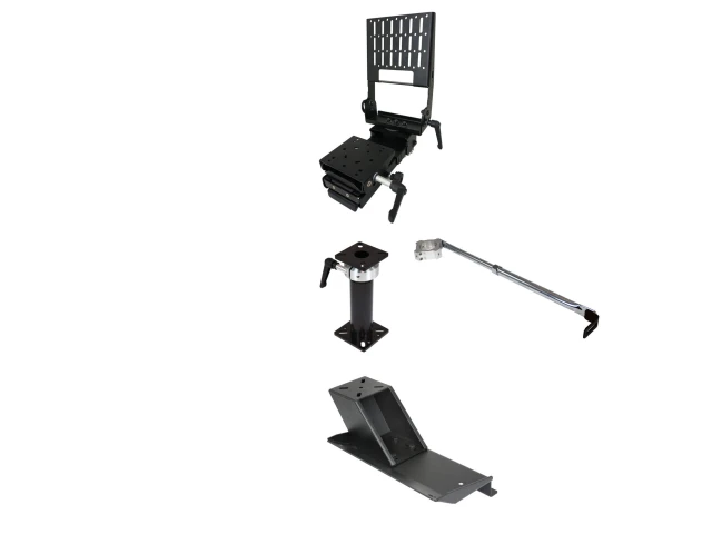 [PKG-PSM-342-T] Premium Tablet Pedestal Mount Package for 1999-2016 Ford F-250 – F-550 & 2011-2024 F-650, F-750 Chassis Cab