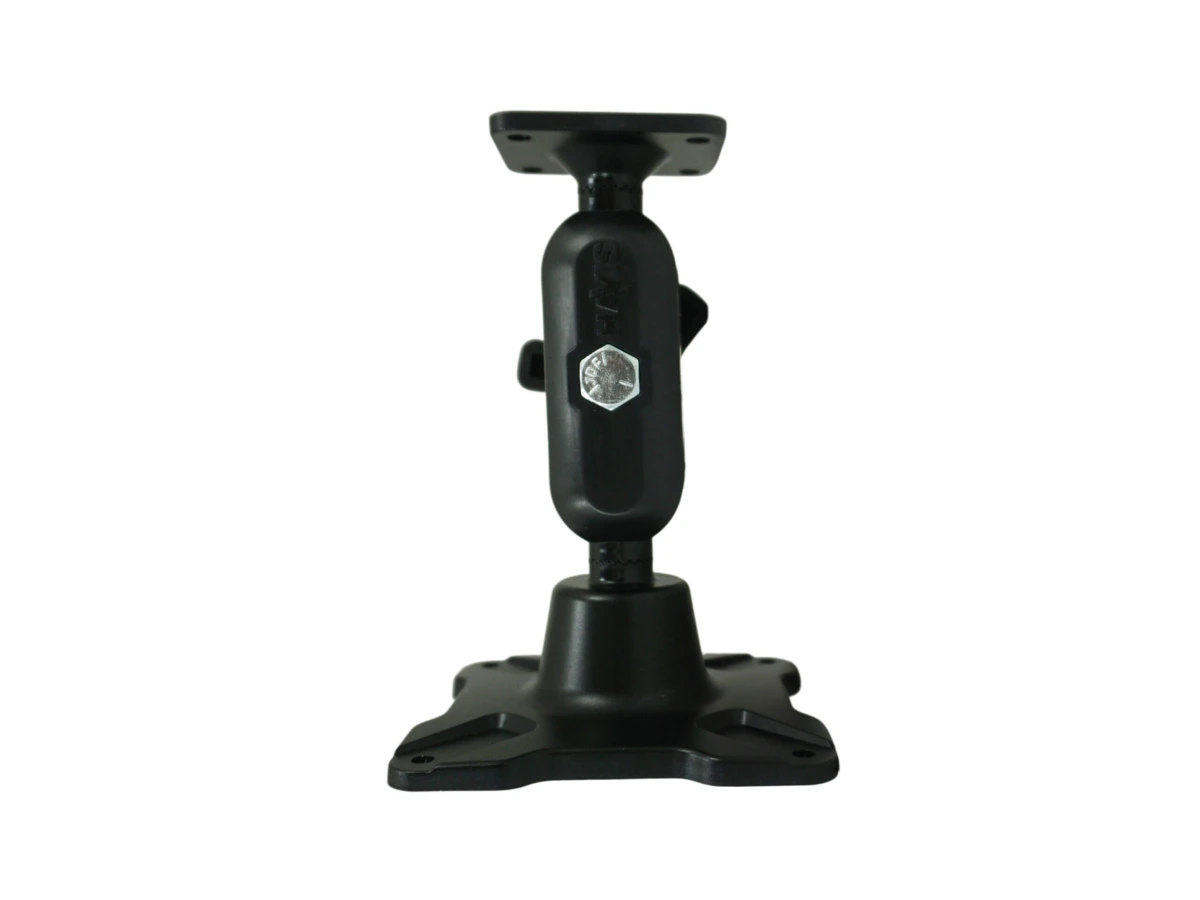 [DBM-1100-KS-0104] Dual Ball Mount with 1.00" Knob-Style Standard Housing, One Standard AMPS Plate & One Long VESA 75Plate