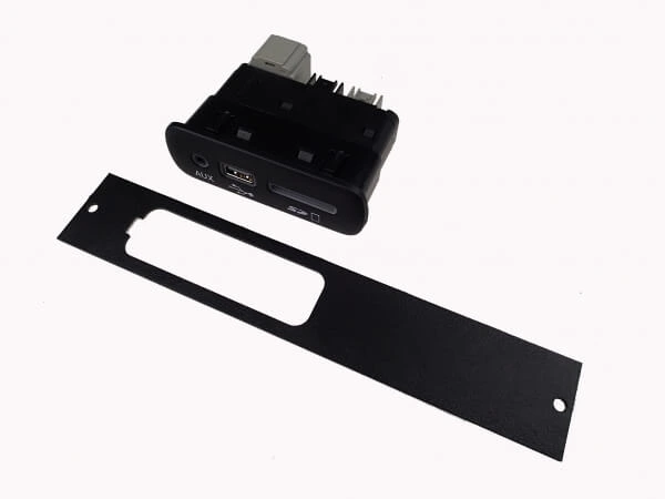 [C-EB15-DAP-1P] - 1-Piece Equipment Mounting Bracket, 1.5" Mounting Space, Fits OEM AUX Input Module for 2014-2023 Dodge Charger