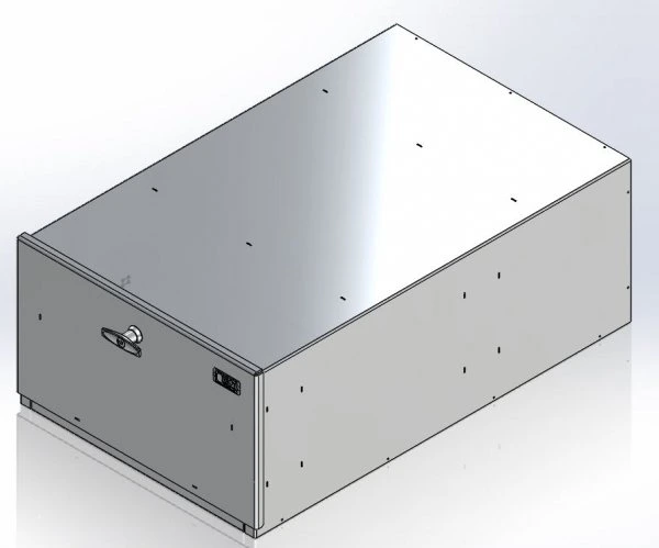 [CP-GB203212-TL] - Storage Vault, 20" W x 32" L x 12" H with one draw-tight locking handle
