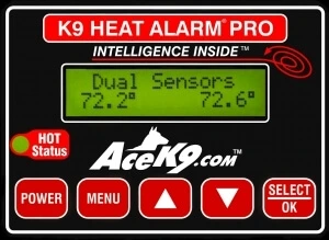 [K9-A-203] - K9 Transport Heat Alarm Unit Option