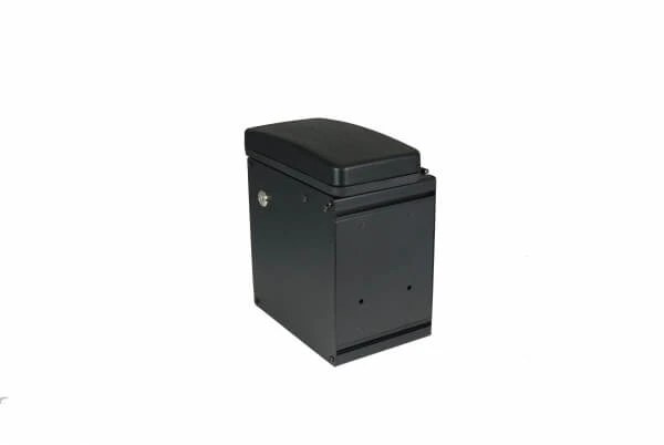 [C-CB-2-L] - DISCONTINUED – Combination Box, External Mount, Flip-Up Armrest With Lock and Key