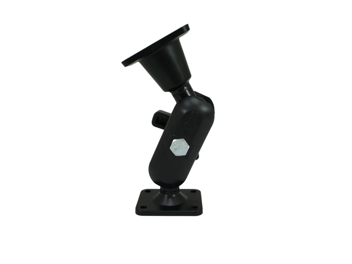 [DBM-1100-KS-0102] Dual Ball Mount with 1.00" Knob-Style Standard Housing, One Standard AMPS Plate & One Long AMPS Plate