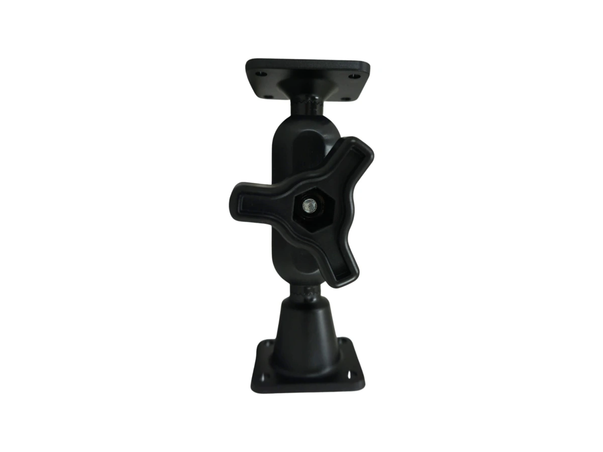 [DBM-1100-KS-0102] Dual Ball Mount with 1.00" Knob-Style Standard Housing, One Standard AMPS Plate & One Long AMPS Plate